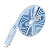 USB-C Cisco Console Cable, 6ft USB Type C to RJ45 Serial Adapter