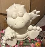 Dragon. Bisque Money Box