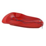 Delta Plastic Heavy Duty Outdoor Snow Sledge Toboggan Sleigh Bobsled Bobsleigh