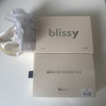 Blissy Silk Pillowcase Pair Queen White 100% Mulberry Silk 22 Momme - Unused