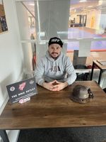 Nathaniel Wood Signed UFC X Venum Brown Hat (with COA)