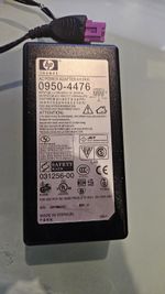 HP AC POWER ADAPTER for HP Printer Deskjet - purple tip 32V - genuine 0950-4476
