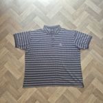 Guinness Striped Polo Shirt Navy/White Excellent Condition XL