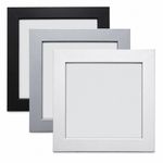 Modern Style Square Picture Photo Frames Black White Silver