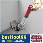 Electric Toilet Plunger Built-in Electric Air pump W/3 Replace Plunger Heads