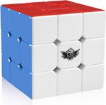 3x3 Stickerless SpeedCube Magic Cube Puzzle D-FantiX UK STOCK