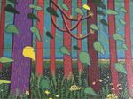 David Hockney Arrival of Spring Large canvas print 