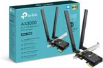 Tp-Link Archer TX55E Ax3000Mbps Bluetooth 5.3 Dual-Band Wifi 6 Pcie Card with Tw