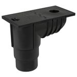 Downpipe Gutter Settler Ø 50mm-125mm Underground Drain Pipe Hopper Gutter Trap