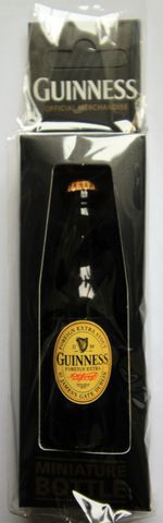 MINIATURE GUINNESS BEER BOTTLE NOVELTY COLLECTORS ITEM / GIFT. BRAND NEW IN BOX