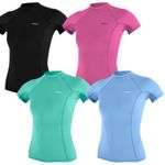 O'Neill Womens Basic Skins Short Sleeve Rash Vest 5717-025-S