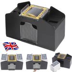 1-4 Decks Automatic Cards Shuffler Sorter Casino Playing Poker Game Machine UK