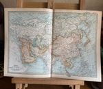 Bartholomew 1903 Asia Greece Crete Siberia Central Asia Antique Atlas Maps