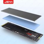 JEYI Aluminum Heatsinks for PCIe NVMe M.2 2280 SSD with Silicone Thermal Pad, UK