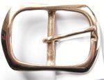 38mm - 1 1/2" Solid Brass Full Jeans Belt Buckle