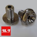 SUZUKI GSXR FRONT AXLE SPINDLE BOLT TITANIUM M18x1.5  