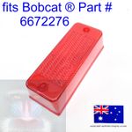 for Bobcat Tail Light Rear Red Lens 6672276 T590 T595 T630 T650 T740 T750 T770