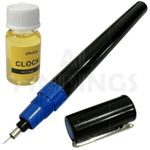 Quality Pegasus Clock Oil 0.3mm Pin Pen For Bracket Carriage Grandfather 10ml