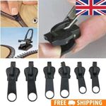 6PCS Fix A Zipper Zip Slider Puller Rescue Instant Repair Replacement Durable UK