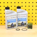 Yamaha YP125 R X-Max 06-14 Oil Change Kit Oil Filter MSK Moto Sport 10w40 VP125
