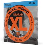 D'Addario EXL110 Nickel Wound Electric Guitar Strings 10-46 Regular Light 1 Set