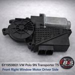 6Y1959801 VW Polo 9N Transporter T5 Front Right Window Motor Driver Side
