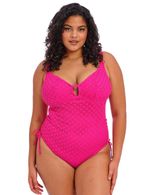 36H/HH Elomi Bazaruto Swimsuit Wireless Plunging Full Fugure Swimwear 800643