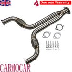 EXHAUST Y PIPE FLEXI FRONT DOWN PIPE FOR NISSAN 350Z Z33 3.5 V6 2003-2006