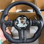 For BMW Custom F Series Flat Bottom Steering Wheel F20 F22 F30 F32 F36 M2 M3 M4