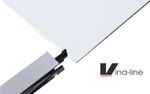 Complete suspended Ceiling grid and vinyl 600mm ceiling tiles per m2