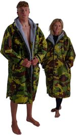 Advance Waterproof Changing Robe - LONG SLEEVE Oversized Change Robe Coat with F
