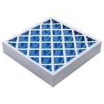 G4 Pleated Panel 595 x 595 x 45mm 24x24x2" Filter HVAC Hot Air Furnace Office