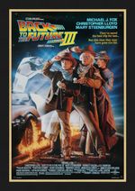 Back To The Future Part III Classic 1980s Reproduction Film Poster Print 6x4