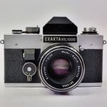 Exakta RTL1000 SLR Camera, Meyer Optik 50mm Lens, 1970s, Good Working Condition