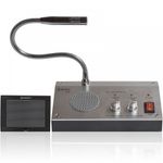 2-Way Talk Through Glass Intercom Window Counter Speaker System Store Shop Sale