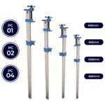 SASH CLAMPS CRAMPS ALUMINIUM / 600-1500mm 2-5ft / HEAVY DUTY