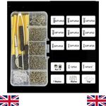 Glasses Repair Kit Spectacles Screws Nose Pads Optical Repair Tool Set 