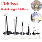 15-60cm Doll Display Holder Puppet BJD Doll Support Base Wrist Stands Brackets