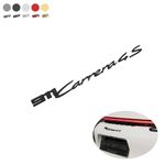 For 20-23 911 Carrera 4S Letters Badge Liftgate Emblem Deck Lid