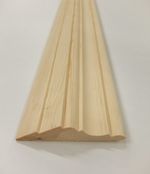 Solid Pine Kitchen Cornice 1.8m 3.6m 95x21mm Trim Moulding Wooden Timber Mould