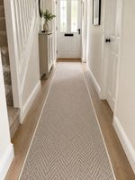 Hallway Passage Herringbone Runner Any Size X 60cm Bedroom Lounge Runner Rug