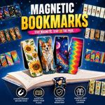 Magnetic Bookmarks Reading &  Page Markers 40+ Styles Book Lovers Gift Idea