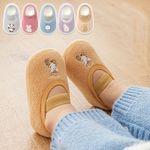 Baby Girl Anti-slip Floor Socks Thick Slippers Boy Kids Children Shoes 0-3 Years