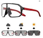 Photochromic Cycling Sunglasses MTB Glasses Road Bicycle Riding UV400 Goggle UK