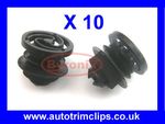 PASSAT B5 DOOR PANEL CARD TRIM CLIPS INTERIOR VW 