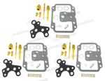 3 X CARBURETOR CARB REPAIR REBUILD KIT 1974-1977  GT750 GT 750 GT-750