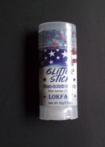 Patriotic Body Glitter Stick Face Hair Body Glitter 4th of July Red White Blue