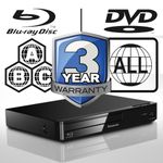 Panasonic Blu-ray Player DMP-BD83 All Zone Code Free MultiRegion DMP-BD83EB-K