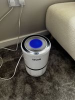 Levoit Air Purifier - 25W, White Hepa Home Odour Pet