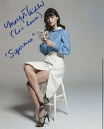 MARGOT KIDDER-LOIS LANE-SUPERMAN-HAND SIGNED 10”x 8” Photo+COA(UACC)
